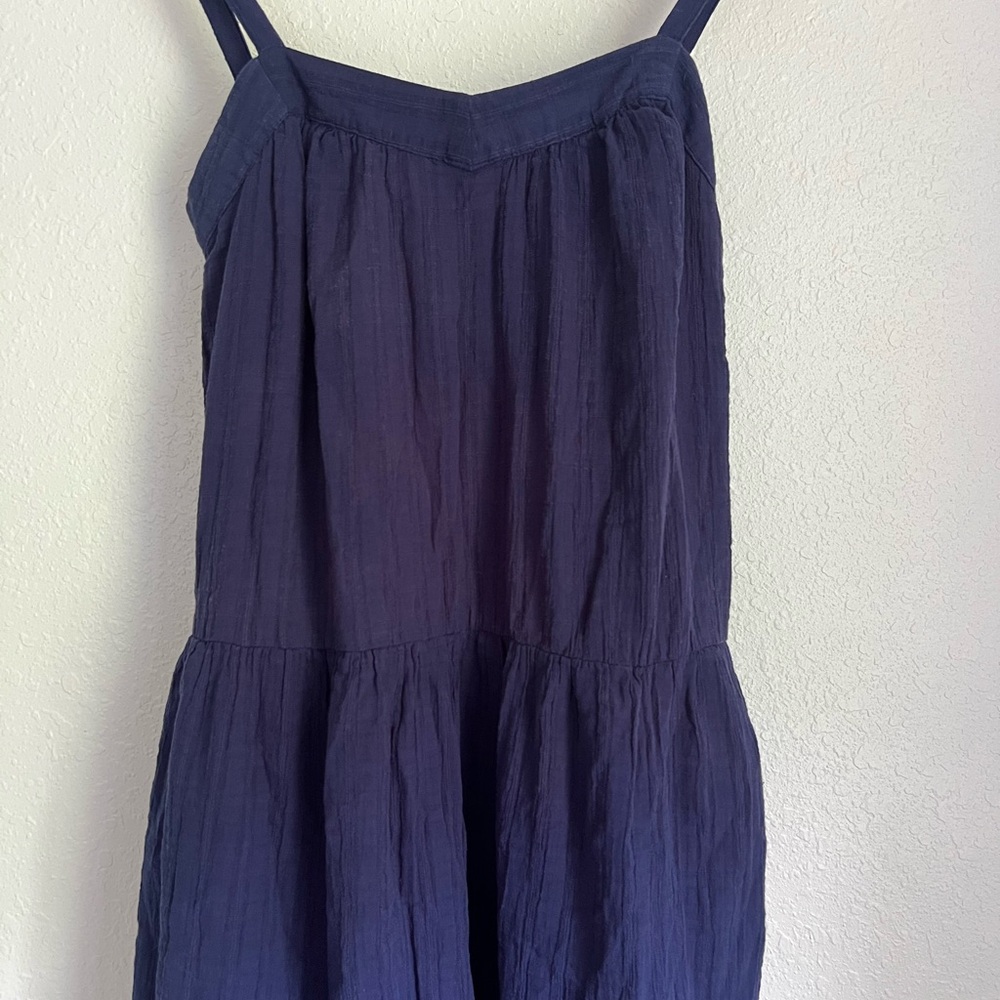 Knox Rose Deep Blue Prairie Dress